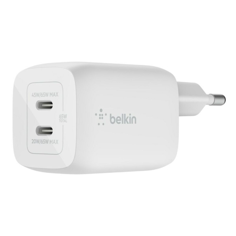 Chargeur mural Belkin WCH013vfWH Blanc 65 W