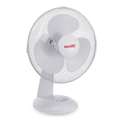 Ventilateur de Bureau Basic Home Blanc 35 W