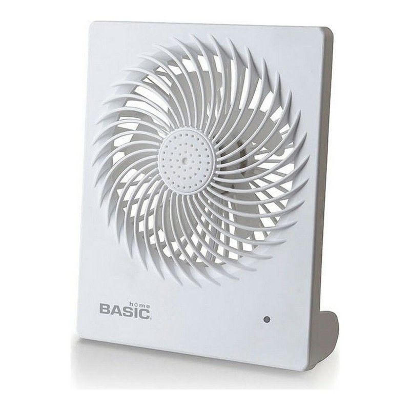 Ventilateur de Bureau Basic Home 3,7 W Blanc