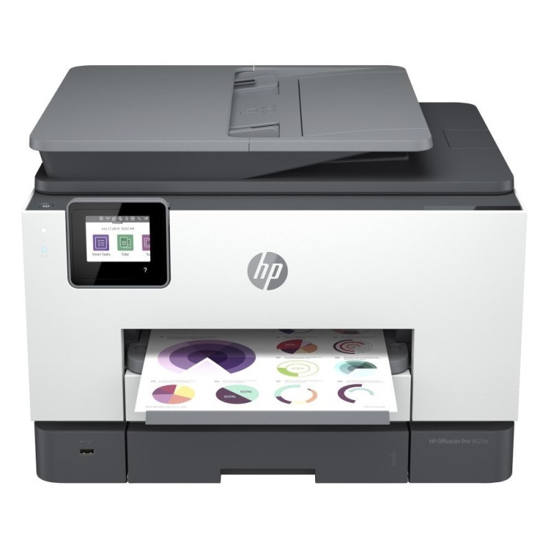 Imprimante Multifonction HP OFFICEJET PRO 9022E AIO	 Blanc