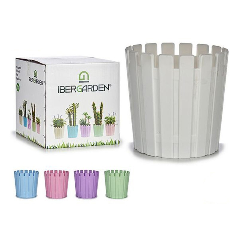 Cache-pot Plastique 16,5 x 15 x 16,5 cm