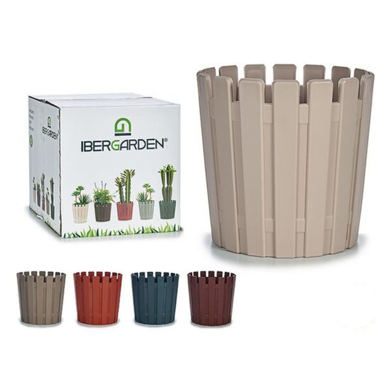 Cache-pot Plastique (16,5 x 15 x 16,5 cm)