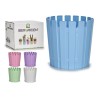 Cache-pot Plastique (13,5 x 12,5 x 13,5 cm)