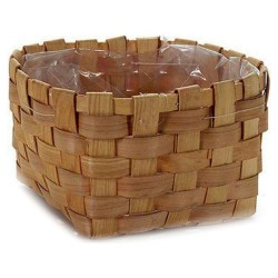 Pot Canne Marron 20 x 11 x 20 cm