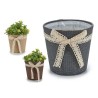 Pot Tissu (15 x 14,5 x 15 cm) (16 x 14,5 x 16 cm) (16 x 14,5 x 16 cm)