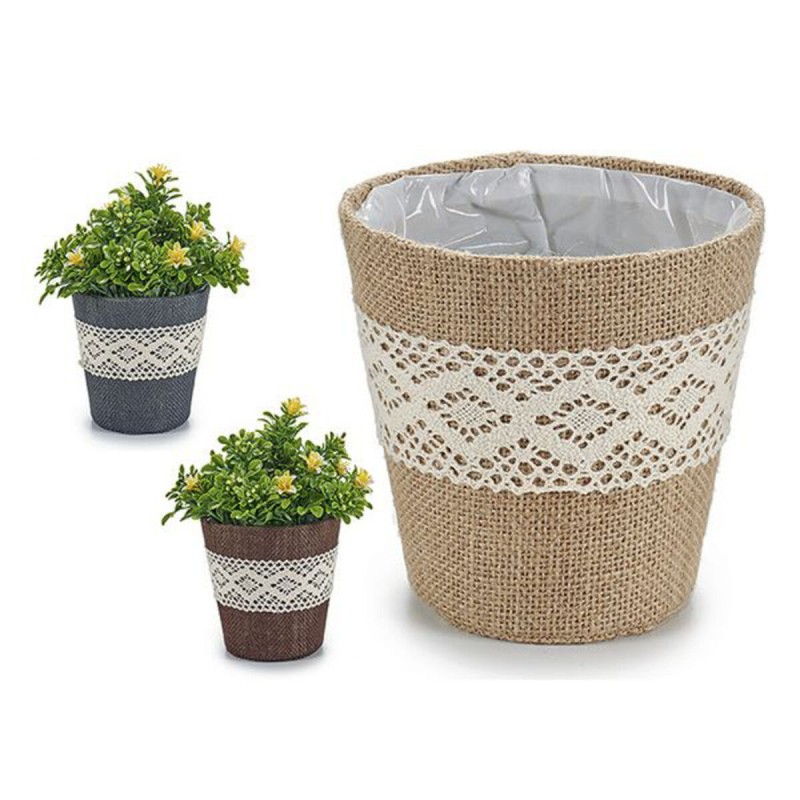 Pot Tissu (14 x 13 x 14 cm) (14 x 13 x 14 cm)