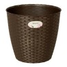 Cache-pot Stefanplast 73452 Plastique Chocolat 14 x 13 x 14 cm