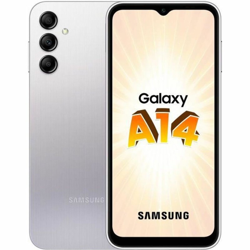 Smartphone Samsung A14 6,6" 64 GB Argenté 4 GB RAM 64 GB