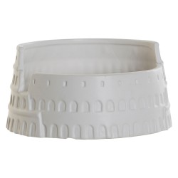 Cache-pot DKD Home Decor 8424001780327 Céramique Blanc 20 x 20 x 10 cm Néoclassique