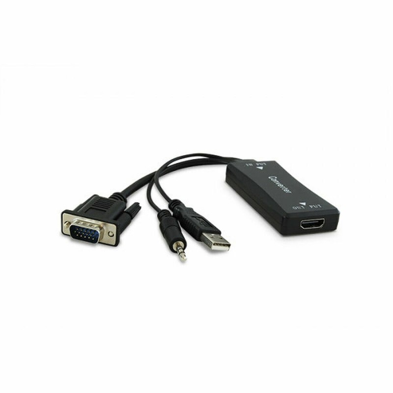 Adaptateur HDMI vers VGA 3GO C132 Noir Multicouleur