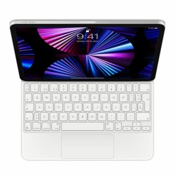 Housse pour iPad + Clavier Apple iPad Pro 11  iPad Air Blanc Espagnol Qwerty