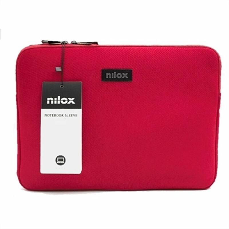 Housse d'ordinateur portable Nilox Sleeve Rouge Multicouleur 15"