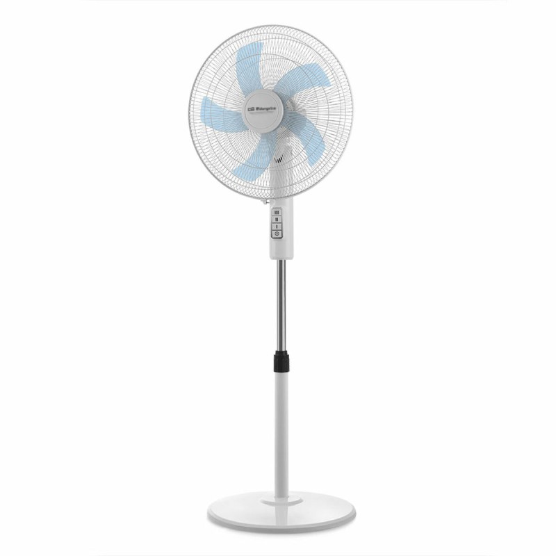 Ventilateur sur Pied Orbegozo Blanc Multicouleur 45 W