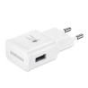 Chargeur Mural + Câble Micro USB C Samsung EP-TA20EWECGWW USB 2.0 2 mA 5 V 240 V Blanc