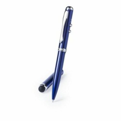 Stylo avec Laser LED et Pointeur en Caoutchouc 144654 (20 Unités)