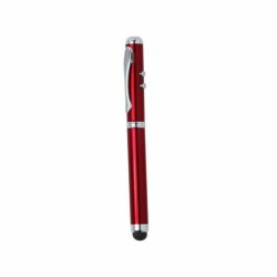 Stylo avec Laser LED et Pointeur en Caoutchouc 144654 (20 Unités)