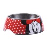 Mangeoire pour chiens Minnie Mouse Mélamine 410 ml Multicouleur Polyester Métal