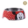 Mangeoire pour chiens Minnie Mouse Mélamine 410 ml Multicouleur Polyester Métal