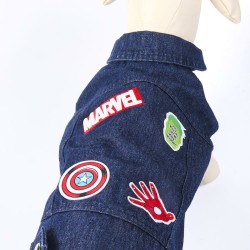 Veste pour chien Marvel Bleu XXS