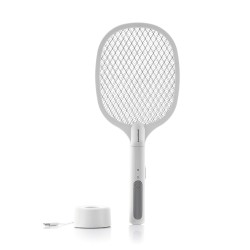 Raquette Anti-insectes Rechargeable 2 en 1 avec Lumière UV KL Rak InnovaGoods