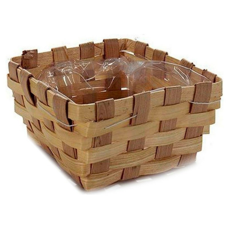 Pot Canne Marron (18 x 9,5 x 18 cm)