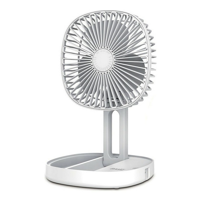 Ventilateur de Bureau Basic Home Blanc 4,5 W