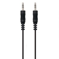 Câble Audio Jack (3,5 mm) Ewent Noir