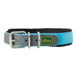 Collier pour Chien Hunter Convenience Comfort Turquoise (37-45 cm)