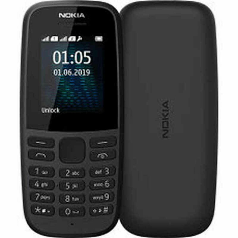 Téléphone portable pour personnes âgées Nokia 1,8" QQVGA Noir