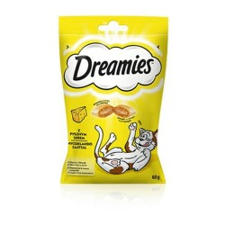 Collation pour Chat Dreamies   60 g Fromage