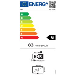 TV intelligente TCL 55C805 55" 4K Ultra HD LED AMD FreeSync