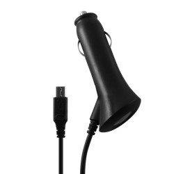 Chargeur de voiture Contact Micro USB 1A Noir