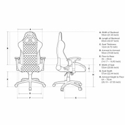 Chaise de jeu Cougar Armor one X Vert