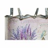 Cache-pot DKD Home Decor 29 x 13,5 x 38,5 cm Métal Lila Lavande Shabby Chic