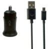 Chargeur Mural + Câble Micro USB KSIX 2A Noir