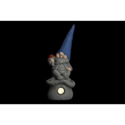 Figurine Décorative DKD Home Decor Gnome Aluminium 20 x 20 x 50 cm Magnésium (2 Unités)