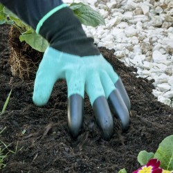 Gants de Jardinage avec Griffes pour Creuser InnovaGoods