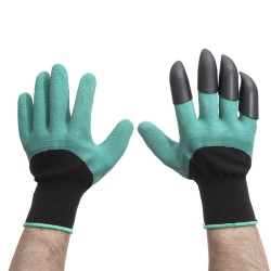 Gants de Jardinage avec Griffes pour Creuser InnovaGoods