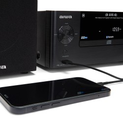 Mini Hifi Aiwa MSBTU500 Noir 50 W