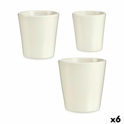 Set de pots Blanc Argile (6...