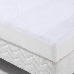 Protecteur de matelas Poyet  Motte Blanc Imperméable 80 x 190 cm