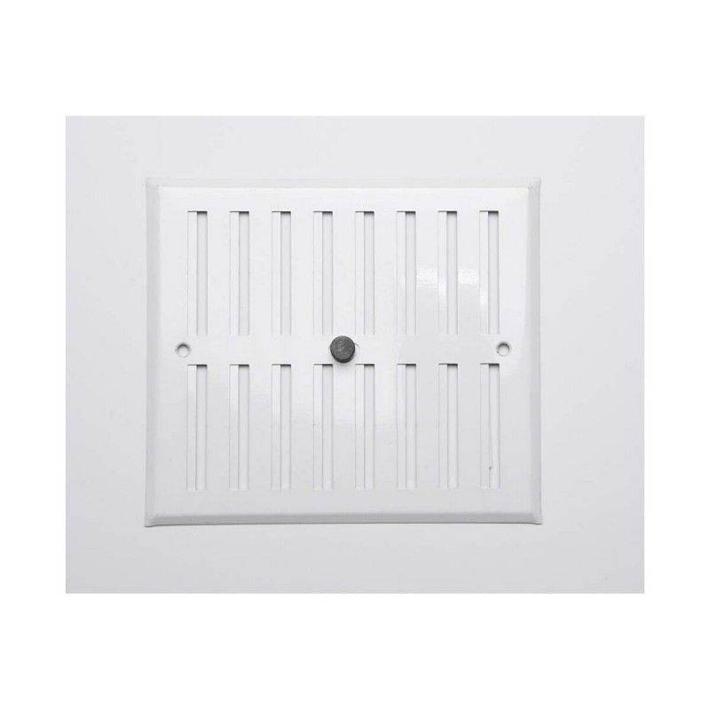 Grille Fepre Réglable Aluminium Blanc (17 x 19 cm)