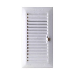 Grille Fepre Réglable Encastrable Blanc ABS polypropylène (13,3 x 26 cm)