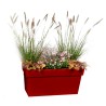 Jardinière auto-arrosante EDA Tuscan Wall Rectangulaire Plastique 79 x 35 x 39 cm Rouge