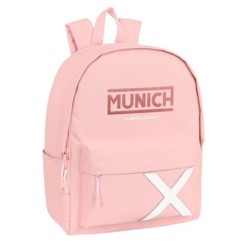 Sacoche pour Portable Munich Makeup Rose (31 x 40 x 16 cm)