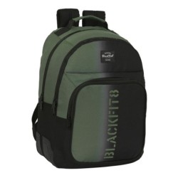 Cartable BlackFit8 Gradient Noir Vert militaire (32 x 42 x 15 cm)