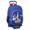 Cartable à roulettes Sonic Let\'s roll Blue marine 33 x 42 x 14 cm