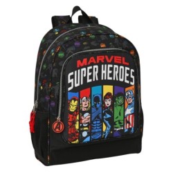 Cartable The Avengers Super heroes Noir (32 x 42 x 14 cm)