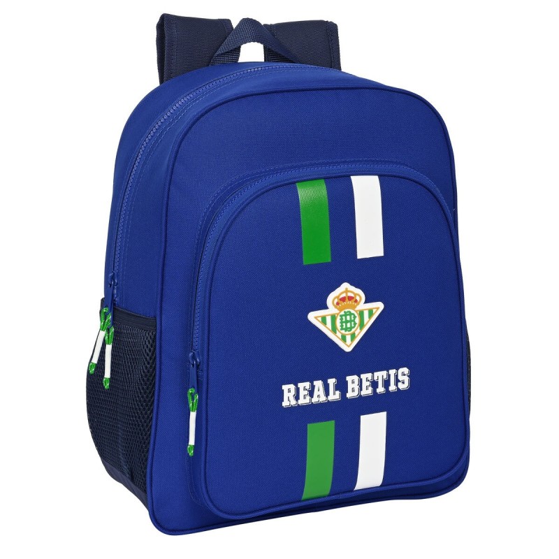 Cartable Real Betis Balompié Bleu (32 x 38 x 12 cm)