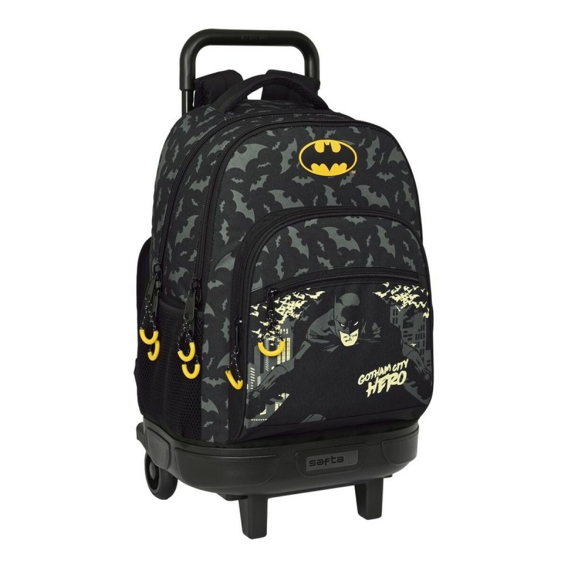 Cartable à roulettes Batman Hero Noir (33 x 45 x 22 cm)